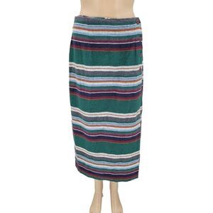 Rear Ends Vintage 90s Western Boho Blanket Maxi Skirt Women's Size 6